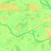 Mappa topografica сельское поселение Сингапай, altitudine, rilievo