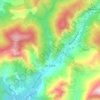 Mappa topografica Le Caire, altitudine, rilievo