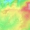 Mappa topografica Kircheib, altitudine, rilievo