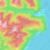 Mappa topografica Trarego Viggiona, altitudine, rilievo