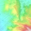 Mappa topografica Rocca Massima, altitudine, rilievo