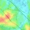 Mappa topografica Metford, altitudine, rilievo