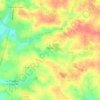 Mappa topografica Cosmes, altitudine, rilievo