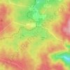 Mappa topografica Muldenberg, altitudine, rilievo