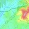 Mappa topografica Ruivães, altitudine, rilievo