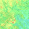 Mappa topografica Новопольский сельский Совет, altitudine, rilievo