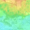 Mappa topografica Turnow-Preilack, altitudine, rilievo