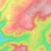 Mappa topografica Rodt, altitudine, rilievo