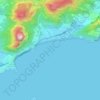 Mappa topografica São Conrado, altitudine, rilievo