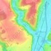 Mappa topografica Valmondois, altitudine, rilievo