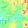 Mappa topografica Emerald, altitudine, rilievo