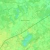 Mappa topografica Biezenmortel, altitudine, rilievo