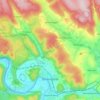 Mappa topografica Bodenfelde, altitudine, rilievo