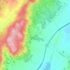 Mappa topografica Soutelo, altitudine, rilievo