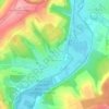 Mappa topografica Blickweiler, altitudine, rilievo