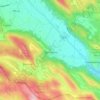 Mappa topografica Caporciano, altitudine, rilievo