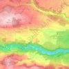 Mappa topografica Reiselfingen, altitudine, rilievo