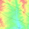 Mappa topografica Cisneros, altitudine, rilievo