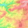 Mappa topografica Geringswalde, altitudine, rilievo
