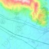 Mappa topografica Villa Santa Lucia, altitudine, rilievo