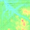 Mappa topografica North Branch Township, altitudine, rilievo