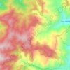 Mappa topografica Los Chorros, altitudine, rilievo
