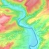 Mappa topografica Roth an der Our, altitudine, rilievo