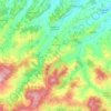 Mappa topografica Vernasca, altitudine, rilievo