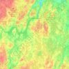 Mappa topografica Wolford, altitudine, rilievo