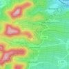Mappa topografica Leinsweiler, altitudine, rilievo