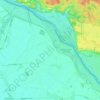 Mappa topografica Gieshof-Zelliner Loose, altitudine, rilievo