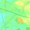Mappa topografica Bottom, altitudine, rilievo