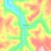 Mappa topografica Starrucca, altitudine, rilievo