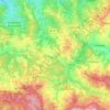 Mappa topografica Colli Verdi, altitudine, rilievo