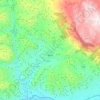 Mappa topografica Berja, altitudine, rilievo