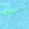 Mappa topografica Kirchspiel Garding, altitudine, rilievo