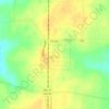 Mappa topografica Kirvin, altitudine, rilievo