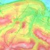 Mappa topografica Pondrôme, altitudine, rilievo