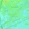 Mappa topografica Cesano Boscone, altitudine, rilievo