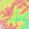 Mappa topografica 35708, altitudine, rilievo