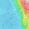 Mappa topografica Postal, altitudine, rilievo