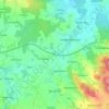 Mappa topografica Vierkirchen, altitudine, rilievo