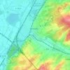 Mappa topografica Ubstadt, altitudine, rilievo