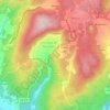 Mappa topografica Vila Cova de Perrinho, altitudine, rilievo