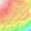 Mappa topografica San Giovanni la Punta, altitudine, rilievo