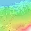 Mappa topografica Icod de los Vinos, altitudine, rilievo