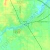 Mappa topografica Alma, altitudine, rilievo