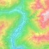 Mappa topografica Sonico, altitudine, rilievo