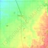 Mappa topografica Millington Township, altitudine, rilievo