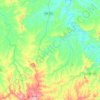 Mappa topografica Japira, altitudine, rilievo